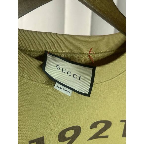 Gucci 1921 Logo Sweatshirt (Broken tag) - Picture 4 of 8